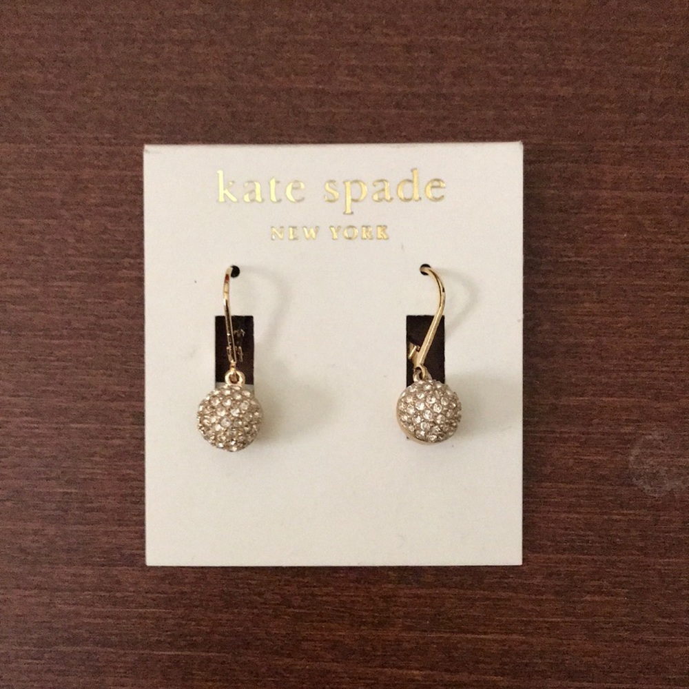 Kate Spade Gold Drop Earrings